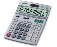 Casio DF-120ECO, stalinis, ekranas, 12 skaitmenų