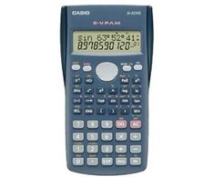 Casio FX-82MS, Desktop, Scientific, 12 digits, 2 lines, Baterija, Mėlyna