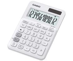 Biuro kalkuliatorius Casio MS-20UC-WE baltas 12 skaičių