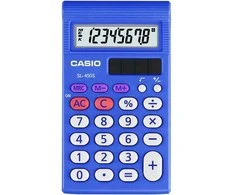 Casio skaičiuotuvas SL 450 S, kišeninis, 8 skaitmenų