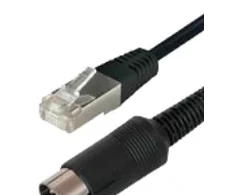 Cavus 9 pin din m > rj45 2m juodas