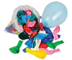 Creativ Company Balloner, runde, pakke a 100 assorterede farver