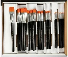 Creativ Teptukas „Gold Line“ plokščias, 84 vnt. pakuotėje, 7 dydžiai