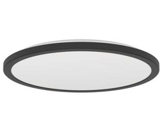 Lubinis šviestuvas Lampa sufitowa EGLO Ceiling LED light ROVITO-Z IP44 22.5W RGB 2700-6500K 2300lm juodas O39 remote/APP