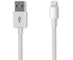 Cellular Line LIGHTNING-USB KABELAS, PAGAMINTAS IPHONE5 WHI