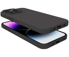 Dėklas Celly CROMO1056BK, Cover, Apple, iPhone 15, 17 cm (6.7"), Juodas