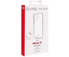 Dėklas CELLY Gelskin galinis dangtelis Apple iPhone 13 Skaidrus