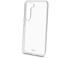 Dėklas CELLY Gelskin back TPU cover for Samsung GALAXY S23 5G, Transparent (Transparent)