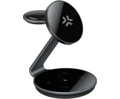 Celly MAGSTAND3IN1EVO 3-i-1-magnetiskt ställ Trådlös laddning 15W