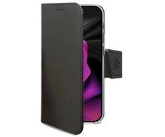 Celly WALLY1055, Piniginės formos dėklas, Apple, iPhone 15 Plus, 17 cm (6,7 colio), juodas