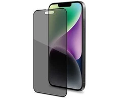 Celly PRIVACYF1053BK, Apple, iPhone 15, Bump resistant, Drop resistant, Scratch resistant, Juodas, 1 pc(s)