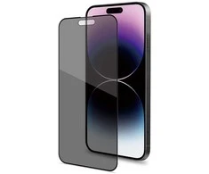 Celly PRIVACYF1056BK, Apple, iPhone 15 Pro Max, Atsparus smūgiams, Atsparus kritimams, Atsparus įbrėžimams, Juoda, 1 vnt.