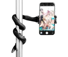 Celly „Snake“, universalus, juodas, bet kokio prekės ženklo, silikoninis, 6 cm, 8,5 cm