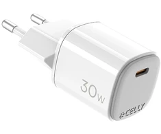 Celly UPTC1USBC30WWH, vidinis, USB, Baltos