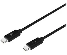 Celly USBCUSBCPD3MBK, 3 m, USB C, USB C, Juodas