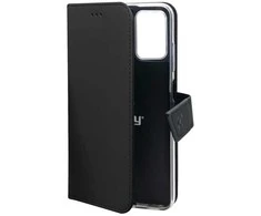 Celly Wally, piniginės dėklas, Apple, iPhone 14 Plus, 17 cm (6,7 colio), juodas