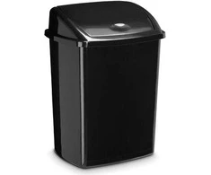 Šiukšliadėžė Rossignol, su atlenkiamu dangčiu, 50 l