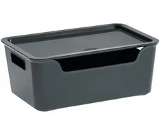 CEP Sandėliavimo dėžutė Bella 4,22 l - 18,0 x 28,0 x 11,0 cm pilka