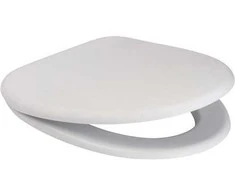 Cersanit Tualeto dangtis Scandi, kietas plastikas, baltas