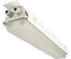 Solar Plus „Super Marine LEDtro“ 2x10W/840 EL 600 mm, plieno pagrindas su polikarbonato ekranu, 50/60 Hz, PROFESSIONAL