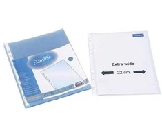 Įmautės Bantex Maxi, A4+ (22x30cm), 100 mikr., matinės (50) 0809-203