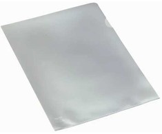 Laikiklis Bantex Plastic wrap, Bantex transparent 110µm, 210x297mm, plastik pakke a 100 stk