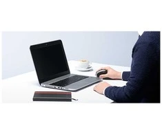 CHERRY MW 4500 Wireless 45 Degree Pelė, Juodas, USB, dešinei rankai, Vertical design, Optinė, RF belaidė, 1200 DPI, Juodas