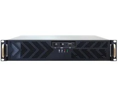 Chieftec UNC-210T-B, Stovas, Serveris, Juoda, ATX, micro ATX, SECC, 2U