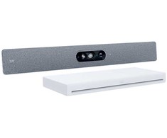 System przekazu sygnału AV Cisco Webex Room Kit EQ - Rinkinys do wideokonferencji ( Webex Quad Camera, Webex Codec EQ) - Certified for Microsoft Teams Rooms - Carbon Juodas