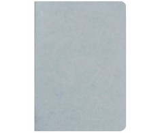 Clairefontaine Clairefontaine ''Age Bag'' Grå Notesbog A5, 96 sider/48 ark, 90gram hvidt papir, ulinieret, karton omslag