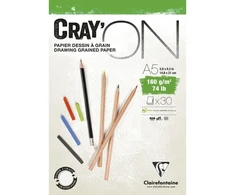Clairefontaine Cray''ON, daugiaspalvis, A5 (148 x 210 mm), 160 g/m², 30 lapų