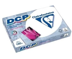 Clairefontaine 1843C, Lazerinis / rašalinis spausdinimas, A3 (297 x 420 mm), 250 lapų, 160 g/m², Balta, 160 µm