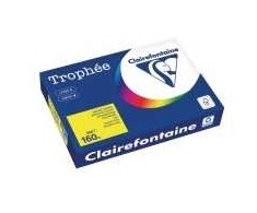 Clairefontaine Kopijavimo popierius Trophée 160 g/m² kanarų geltonumo