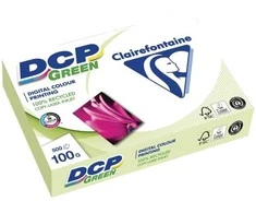 Clairefontaine Perdirbtas spalvotos spaudos popierius DCP Žalias, A3, 100 g, 500 lapų pakuotė