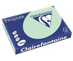 Clairefontaine Spalvotas popierius, Trophée 2639C, A3, 160 g, žalias, pakuotė po 250 lapų