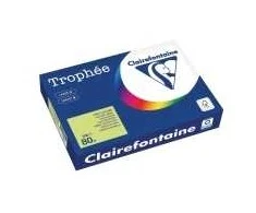 Clairefontaine Trophée, kopijavimo popierius, A4 (210 x 297 mm), 80 g/m², žalias, FSC