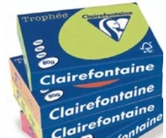 Clairefontaine Trophée, Universalus, A3 (297 x 420 mm), 500 lapų, 80 g/m², Raudonas, 5kg