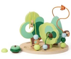 CLASSIC WORLD Edukacinis labirintas Lavinamasis žaislas Forest Life 18m+ FSC