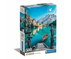 Clementoni Dėlionė 500 vnt. - Braies ežeras