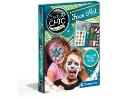 Clementoni makiažo rinkinys - Crazy Chic "Face Art"