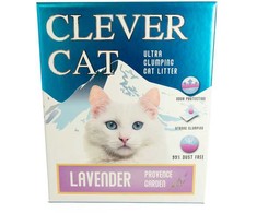 Kraikas dla kota Clever Cat żwirek dla kota levanda 10 L