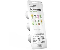 Click And Grow „Click &amp; Grow“ eksperimentinis augalas, dekoratyvinis augalas, papildymas, 18–35 °C, 3 vnt.