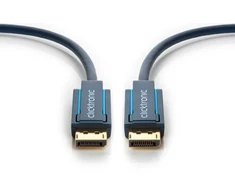 „ClickTronic 70714“, 7,5 m, DisplayPort, DisplayPort, 3840 x 2160 pikselių, Mėlyna, Auksinė