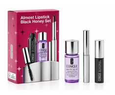 Clinique Almost Lipstick Juodas Honey Set