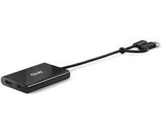 Adapteris AV Club 3D Club3D Adapteris USB-C (USB A adapteris) > 2x HDMI 4K@60Hz St/Bu mažmeninė prekyba