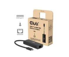 Adapteris USB Club 3D Club3D Adapteris USB-C > RJ45 10Gbps St/Bu retail
