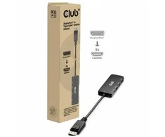 Club 3D CLUB3D CSV-7330 šakotuvas ir koncentratorius DisplayPort