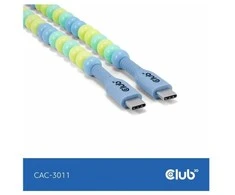 Kabelis USB Club 3D USB-C - USB-C 2 m daugiaspalvis (CAC-3011)
