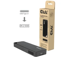 Kieszeń Club 3D CLUB3D obudowa do dysków twardych obudowa SSD juoda M.2 (CAC-2510)