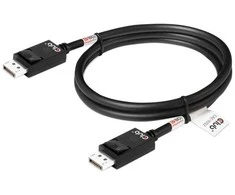 Club 3D Club3D Kabelis DisplayPort 2.1 na DisplayPort 2.1, VESA DP80, 4K240Hz/8K60Hz/10K60Hz (M/M), 1.6m, juoda